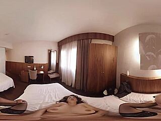Vr Porn Brunette Gets Fucked By Big Cock In Hotel Room