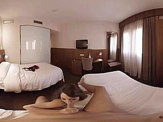 Vr Porn Brunette Gets Fucked By Big Cock In Hotel Room
