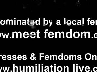 You worthless fat slave endure humiliation bondage spanking