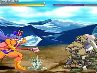 Йо, Queen Axe хентай порно игра епизод 5 е див с Dragon Quest свещеник секс пародия! 🔥