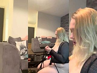 Naughty teen plays with toys in horny solo session