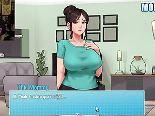 Breaking Character During Roleplay with House Chores Blowjob and Footjob Cumshot