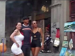 just a simple interracial show on stage