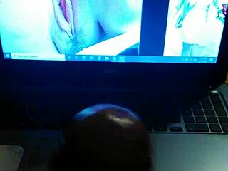 Tribute to My Friend Chicky Magdalena With a Hot Cumshot After Intense Solo Play