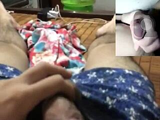 Hot Guy Chats and Strokes Hard on Web Cam!