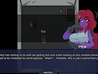 Samga and Pica fucking in game