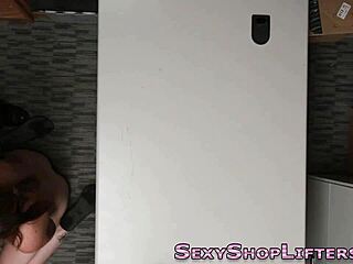 Flat Chested Teen Gets Messy Facial!