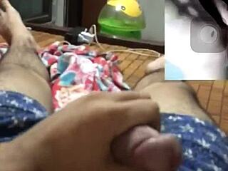 Hot Guy Chats and Strokes Hard on Web Cam!