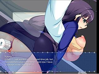 president yukino feels intense pleasure in this hentai scene