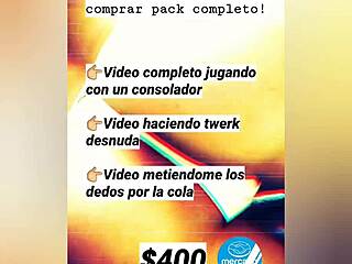 Argentinian slut Josefina Starr plays with her big ass using toys, dildo, and anal in a solo scene