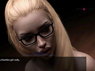 Alex fucks Abys ass in doggy then she sucks his dick.