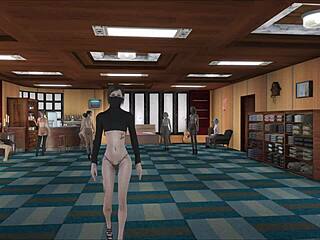 fallout 4 fashion show above the boobs in 3d anime