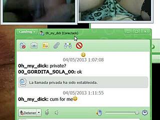 The black anaconda masturbates with a prostitute on webcam, cums, and she begs for more.