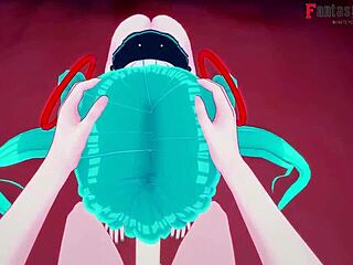 Hatsune Miku gets sucked and fucked in POV