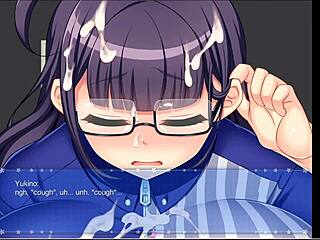 president yukino feels intense pleasure in this hentai scene