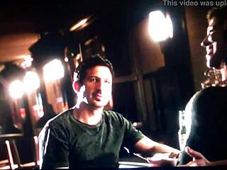 Samantha Livers spanks a Latina's ass in a Brooklyn theater roleplay scene.