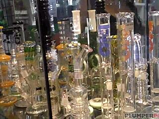 Can Chubby Angelina Handle This Cumshot After Sucking Big Tits?