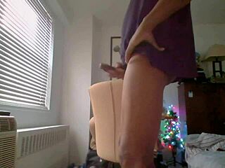 Rodney rabbit in action on webcam.