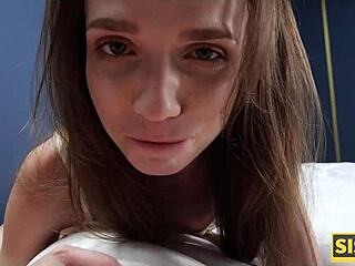 Does this caring guy help his stepsister get ready?