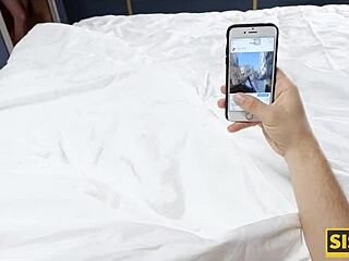 Does this caring guy help his stepsister get ready?