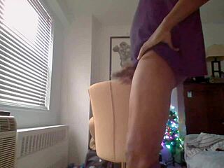 Rodney rabbit in action on webcam.