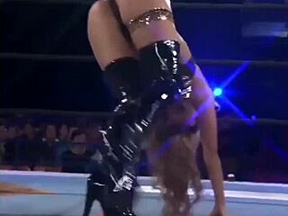 the massive backside of tokyo latina in action.