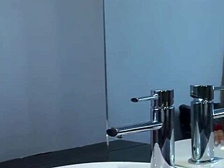 Fuck That Blonde Milf In The Bathroom!