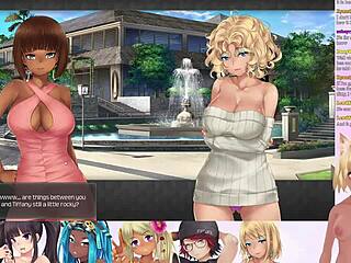 Vtuber LewdNeko plays HuniePop 2 double date part 6 with great excitement!