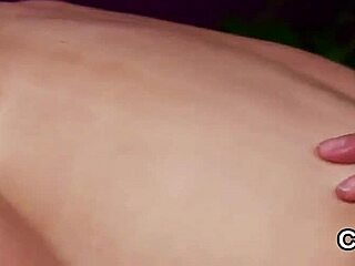 unusual hottie gets a huge sperm load on her face, eatin’ all that jizz!