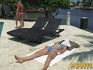 ever seen real lesbian friends licking and fingering each other's pussies like this?