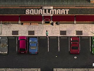 Țâțe mari 18+ primește creampie cu spermă multă în garaj