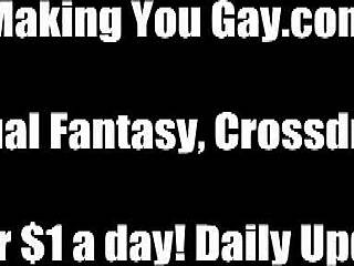 Фемдом-мистрисс играет с девственной жопой вибратором и анальным развратом