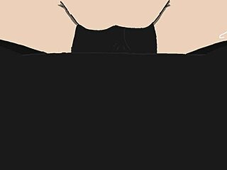 cartoon characters in animated action