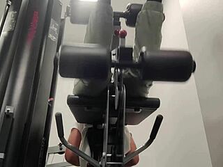 step gay dad training in sheer black socks... huge gym stink! 🦶