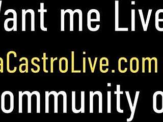 Thick Curvy Brunette Angelina Castro Gives Deepthroat Blowjob And Handjob Before Taking Facial