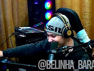 She Falls Mouth First On The Brunette's Tits In Doggy Style