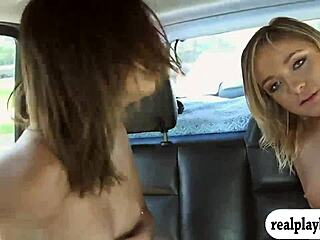 Two Babes Getting Foursome Sex on the Bed?