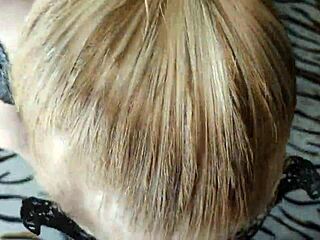 Hot Blonde Gives Deep Wet Blowjob To Monster Cock