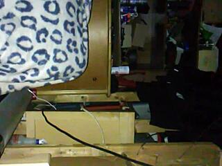 I was fucking my ex and giving her a blowjob.