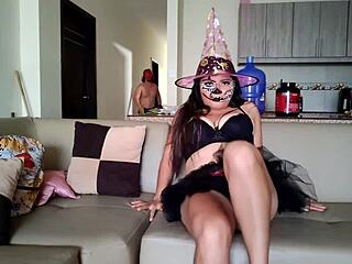 Stepbrother finds me in homemade video