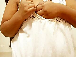 A girl from Madhya Pradesh shares a story while showing her figure