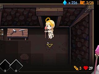 So, this blonde teen in hentai gets creampied by goblins.