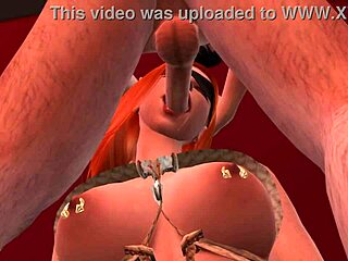 Redhead is introduced to the red room with rough oral and bdsm sex