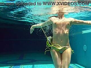 in the water russian woman nicole finds her rhythm