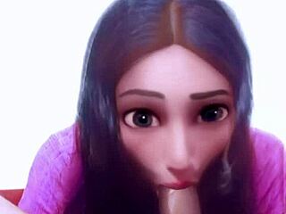 深喉口交动作 – 你能承受吗？