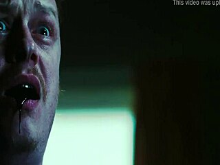 silent night contrasts with sexy topless brunette model