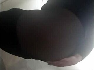 Sexy Colombian Ladyboy Plays With Anal Balls Under Pantyhose