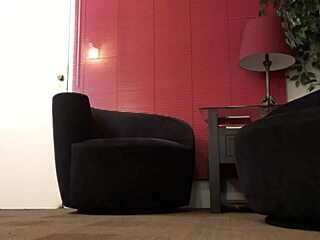 Angie undergoes detailed casting interview in pov style.