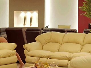 sexy bolivian model shines in full hd casting on sofa! 🔥