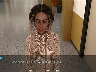 Shauna ama mamarse una polla gigante en el gym con acción cartoon loca. Milf de anime se suma al jaleo!